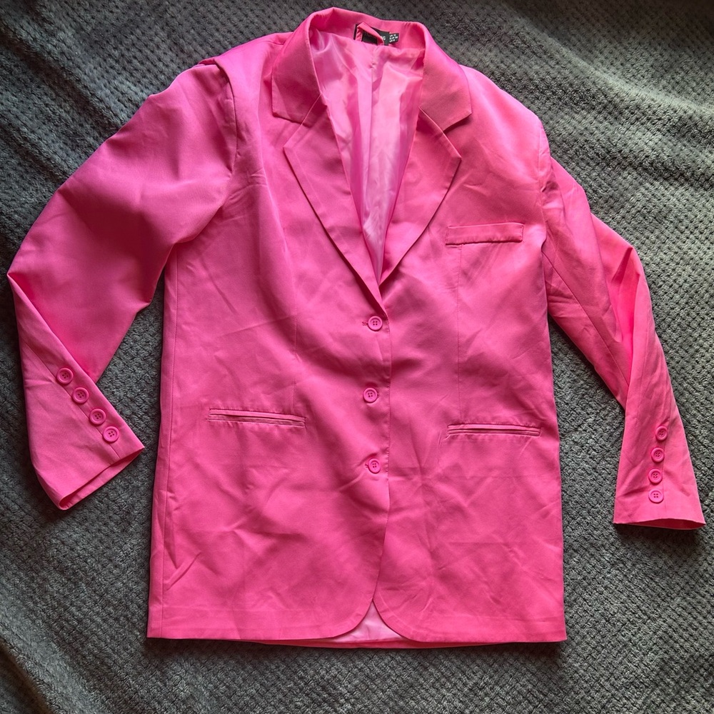 Pretty little thing Pink Blazer